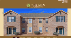 Desktop Screenshot of parkglenapts.com